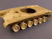 RE35-027 Burn out Wheels for T-72 Tank