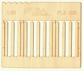 PL3-005 Picket fence - medium plank