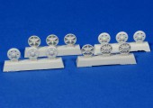 RE35-125  Steel return rollers for StuG III (Pattern A)