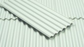23265 Corrugated iron sheeting - 