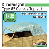 DM35064 Kubellwagen Type 82 Canvas top (for Tamiya 1/35)