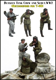 ЕМ-35162 Russian Tank Crew and scout (for the T-60)