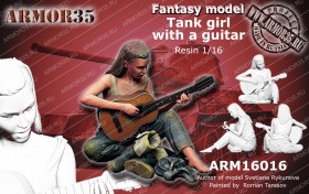 ARM16016 Танкистка с гитарой