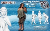 ARM16017 Девушка с полотенцем