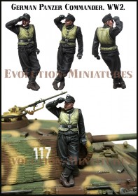 ЕМ-35182 German Panzer Grewman. WW2