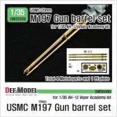 DM35089 USMC M197 20mm Gun Barrel set  (for 1/35 AH-1Z Academy kit) 
