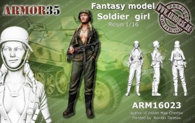 ARM16023 Девушка-солдат