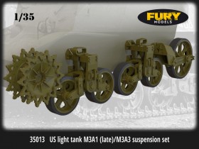 35013 US light tank M3A1 (late)/M3A3 suspension set