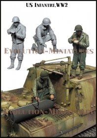 ЕМ-35191 US Infantry. WW2
