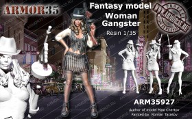 ARM35927 Женщина гангстер