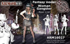 ARM16027 Женщина гангстер