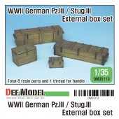 DM35113 WWII German Pz.III / Stug.III External box set (for Pz.III/ Stug.III kit)