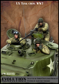 ЕМ-35225 US Tank crew. WW2