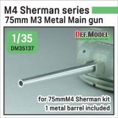 DM35137 US M4 Sherman 75mm M3 Metal barrel set - late
