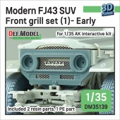 DM35139 FJ43 front grill set (1) Early (for 1/35 AK interactive kit)