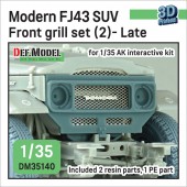 DM35140 FJ43 front grill set (2) Late (for 1/35 AK interactive kit) 