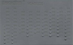MC435100 Образцы наборов заклепок,болтов,гаек