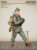 CR-35001 GERMAN SOLDIER /  Division Edelweiss