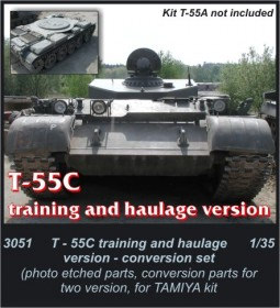 CMK3051 T-55C training and haulage version-conversion set for TAM
