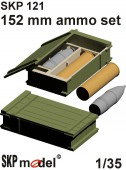 SKP 121 152 mm Ammo set