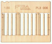 PL3-006 Picket fence - narrow plank