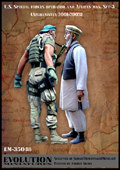 EM-35048 U.S. Special Forces Operator (Afghanistan 2001-2003) - 3 and   Afghan man