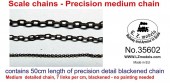LZ35602 Scale Blackened Chains – Medium