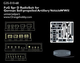 G35-010-68 FuG Spr D Radio Suit for German Self-propelled Artillery Vehicle WWII