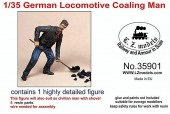 LZ35901 German Locomotive Coaling Man