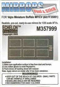 M357999 Buffalo MP/CV Mirrors (Vajra Miniature)