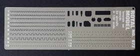 RM 672 Templates set stencils (Airplanes 1/32 scales)