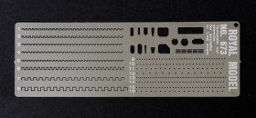 RM 673 Templates set stencils (Airplanes 1/48 scales)