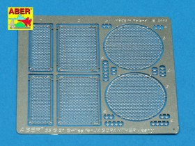 35 G21 Grilles for german tank destroyer Jagdpanther Ausf.G1 early