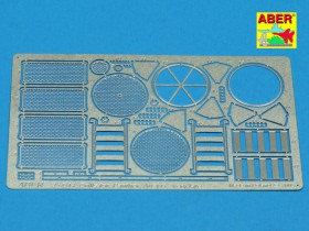 35 G14  	Grilles for german tank Sd.Kfz.171 Panther, Ausf.G late model