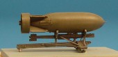 BRL48004 Bomb rack for Spitfire + british 500lb bomb