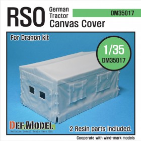 DM35017 RSO Tractor Canvers Cover (for Dragon 1/35)