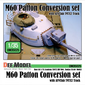 DM35025 M60 Patton Conv. set with AFV Club T97E2 Track (for 1/35 M60A1/A3)