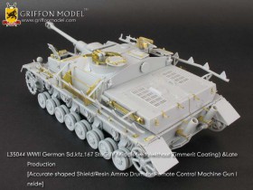 L35044 1/35 WWII German Sd.kfz.167 StuG.IV Middle(with/without Zimmerit Coating)&Late Production