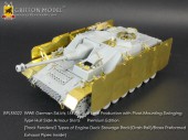 BPL35022 1/35 WWII German StuG.IV Late Production with Pivot-Mounting Swinging Type Hull Side Armour Skirts