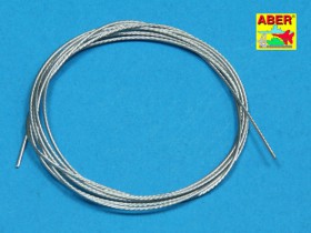 TCS 06 Stainless Steel Towing Cables ø0,6mm, 1m long