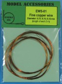 EWS-01 Fine copper wires 0.13 mm / 0.15 mm / 0.18 mm