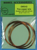 EWS-02 Fine copper wires 0.20 mm / 0.22 mm / 0.25 mm