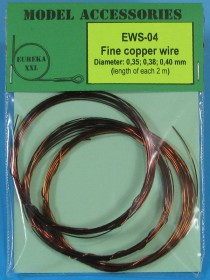 EWS-04 Fine copper wires 0.35 mm / 0.38 mm / 0.40 mm