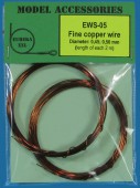 EWS-05 Fine copper wires 0.45 mm / 0.50 mm