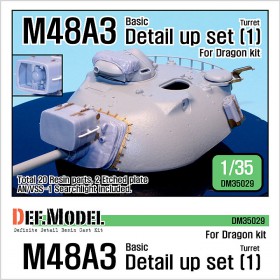 DM35029 M48A3 Basic detail up set (for Dragon 1/35)