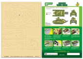 PPA5105 Airbrush CAMO-MASK for 1/35 FT-17 Camouflage Scheme 2