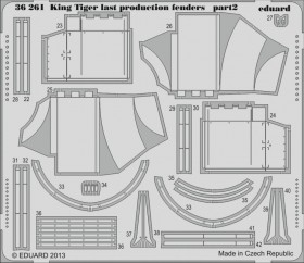 EDU-36261 King Tiger last production fenders