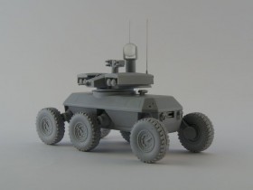 NS35002 ARV-AL XM1219 Armed Robotic Vehicle Resin Kit