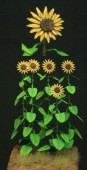 GL-085-GN Green Line-Sunflower`s, 14 piece, green, 1:35