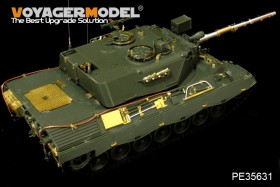 PE35631 1/35 Modern German Leopard 1A3 MBT (Gun barrel Include) (For MENG TS-007)